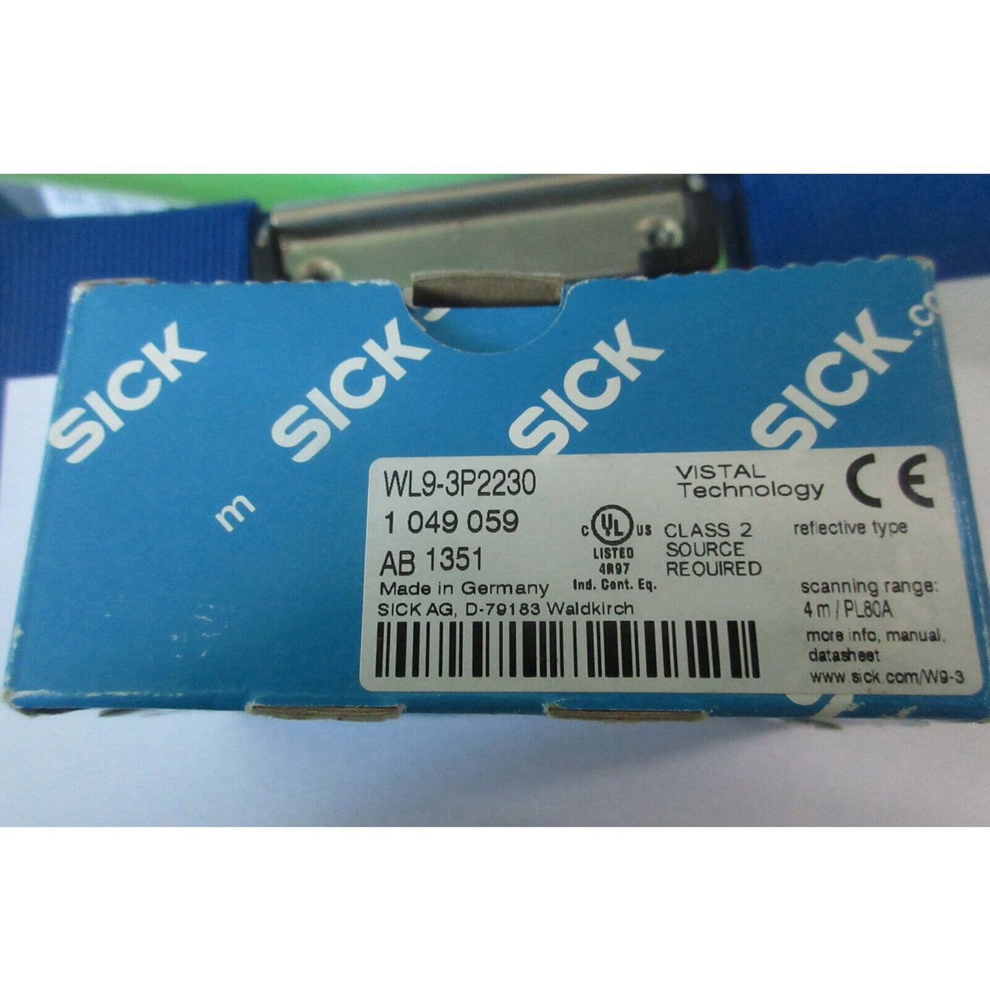 1PCS Sick Photoelectric Sensor WL9-3P2230 - SICK