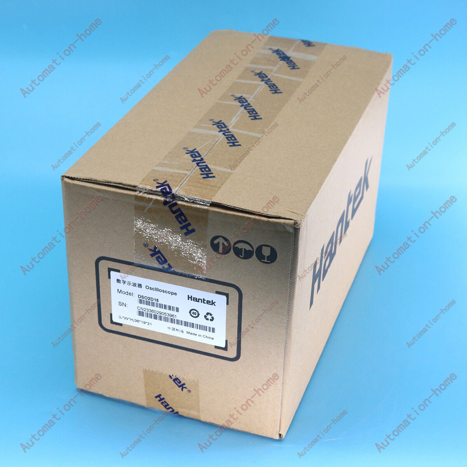 new Hantek DSO2D15 Digital Storage Oscilloscope 2 Channel 150MHz 1GSa/S With 1CH AWG - HANTEK