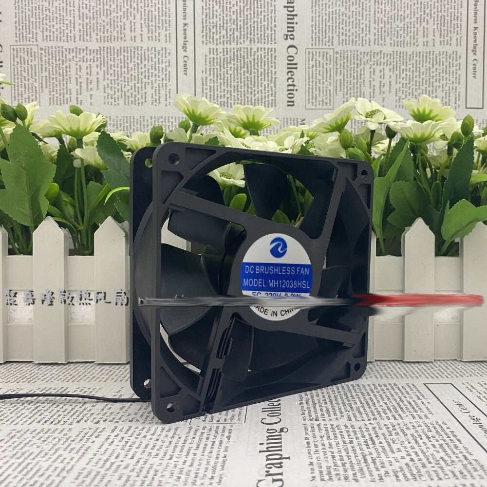 MH12038HSL 220V 12038 12 cm large air volume chassis cooling fan