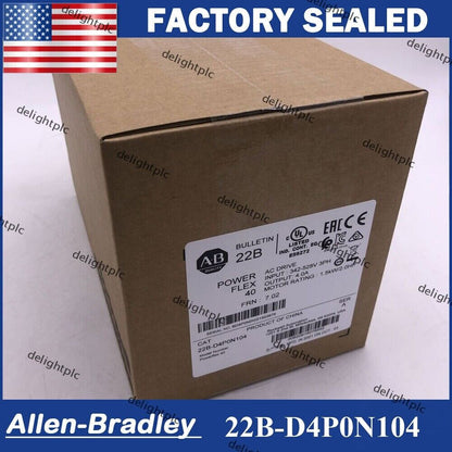 Sealed AB 22B-D4P0N104 Allen Bradley PowerFlex AC Drive - ALLEN BRADLEY
