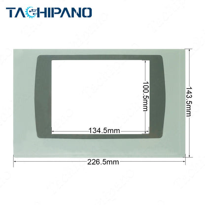 new Touch Screen for 2711P-RDT7C Panel Glass with Front Overlay Film - KOEED