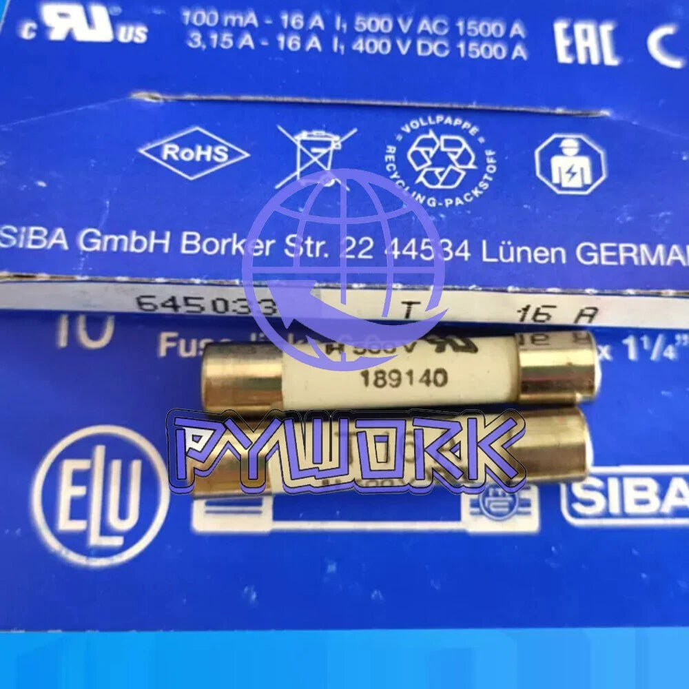 10pcs H500V Fuse 189140 T16A 7006565 T 16A