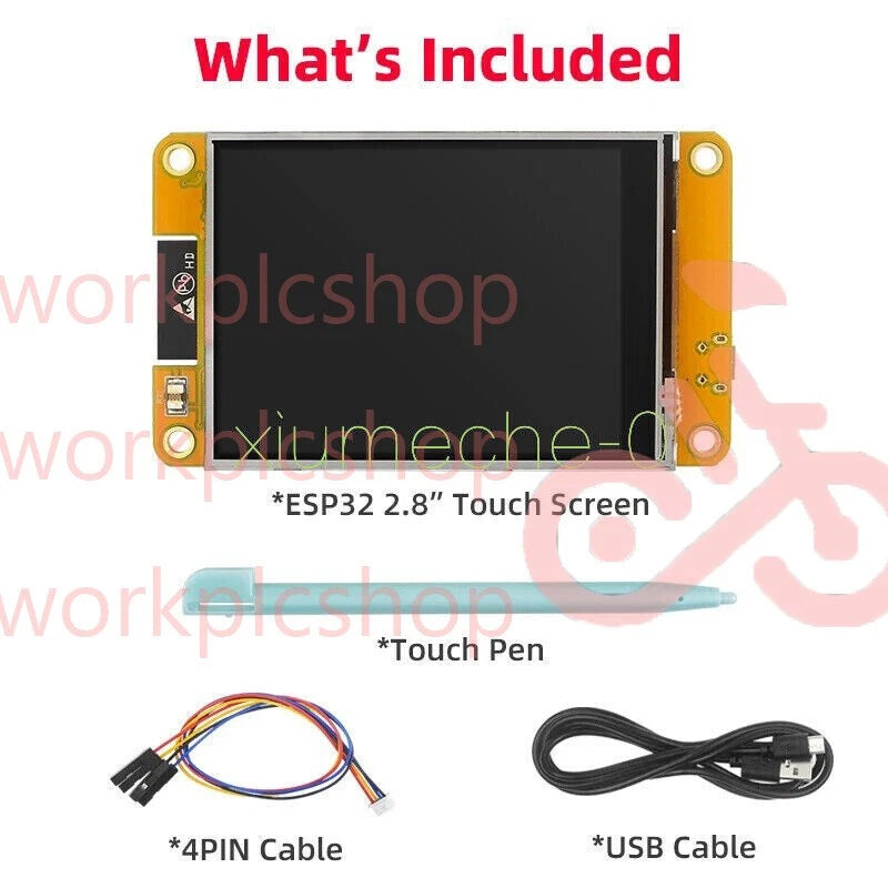 ESP32 WiFi Bluetooth Development Board 2.8in LCD TFT Touch Screen Module 240*320