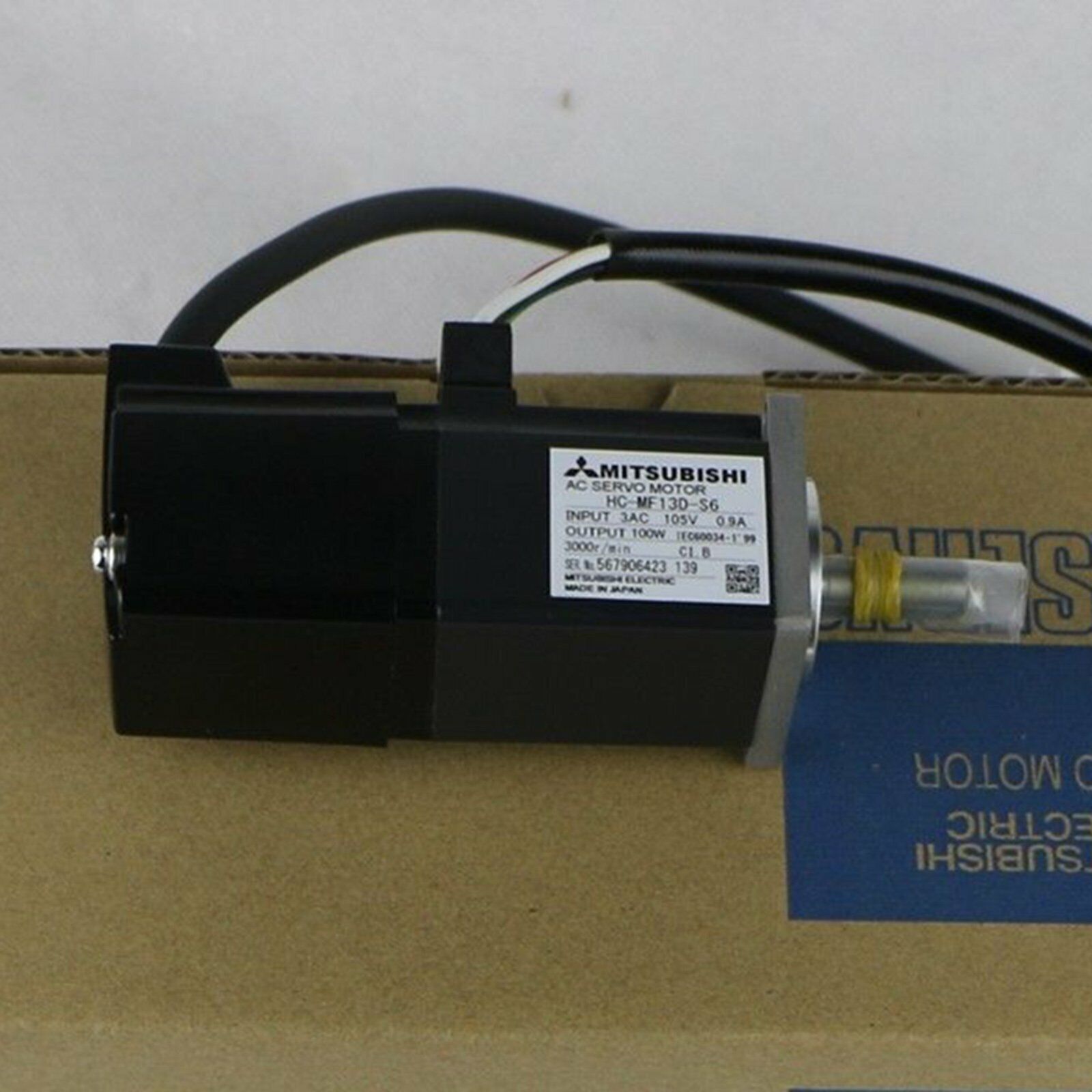 Mitsubishi Servo Motor HC-MF13D-S6 - MITSUBISHI