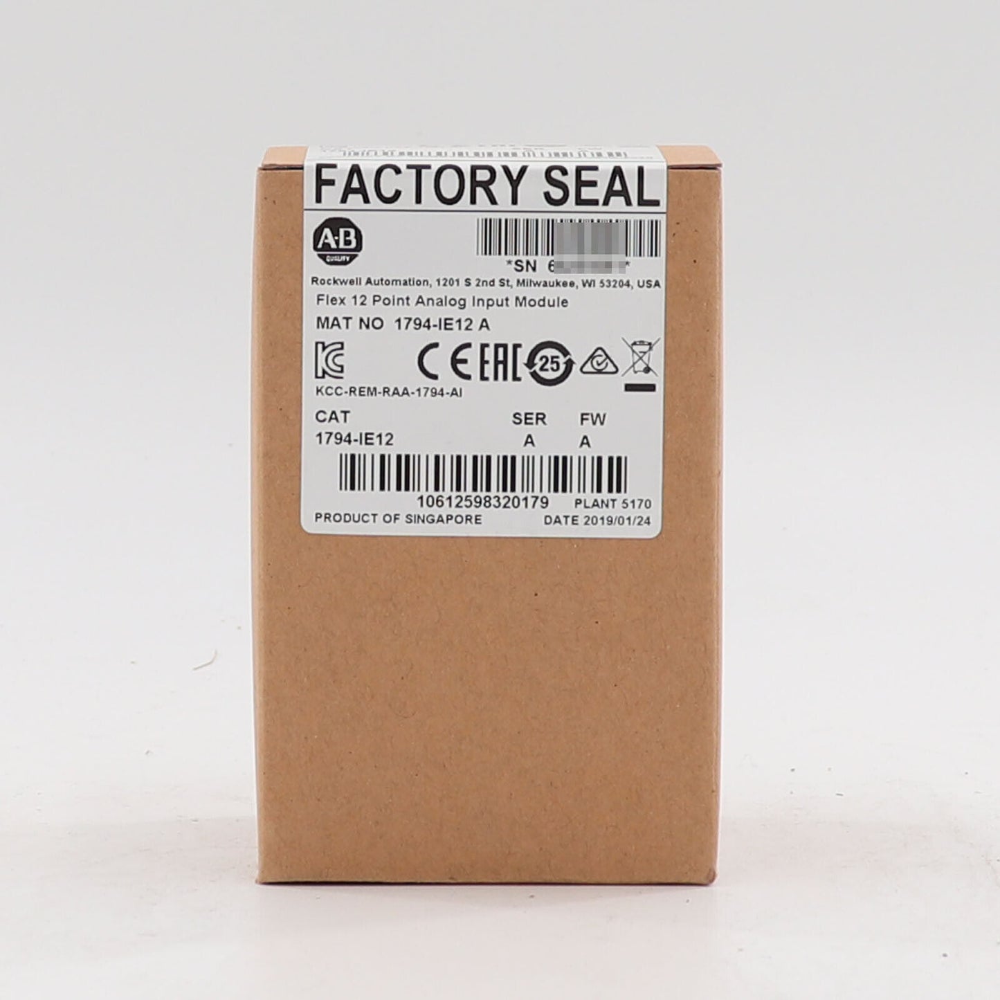 Allen Bradley Flex 12-Point Analog Input Module NEW Sealed - ALLEN BRADLEY