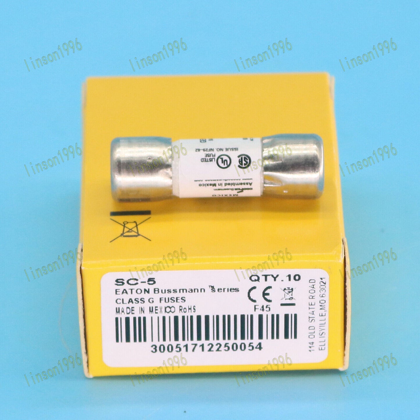 Bussmann SC-5 5A 600Vac Time Delay Fuse - BUSSMANN