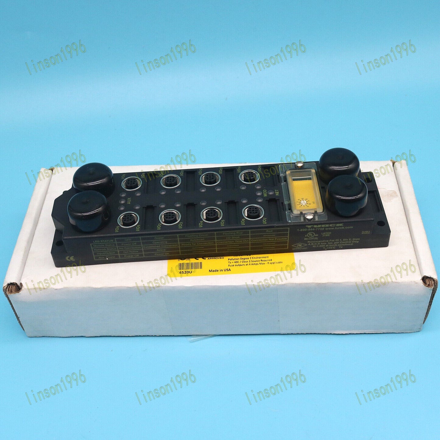 One FDNP-XSG16-TT TURCK module in box 1 year - ONE