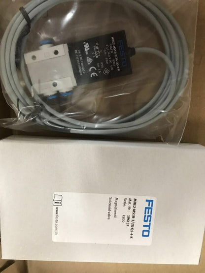 1PC  FESTO Solenoid valve MHE2-MS1H-3/2G-QS-4-K（196137）