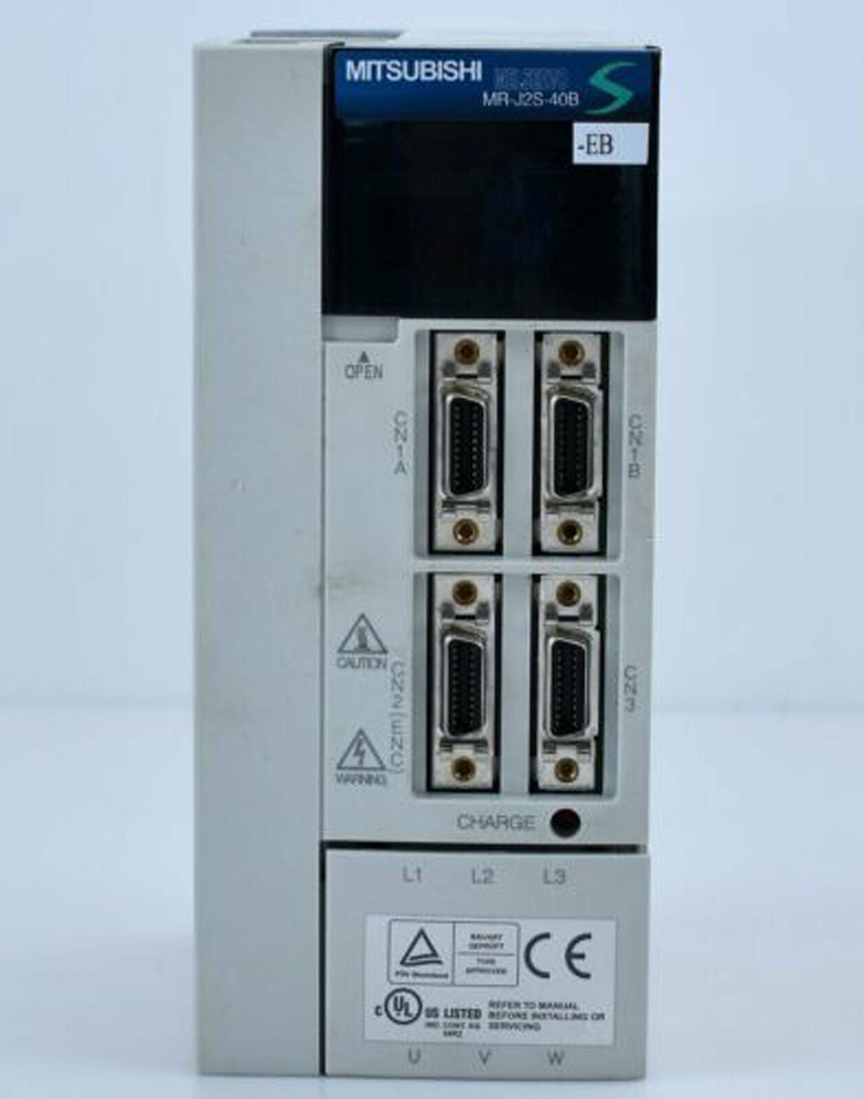 Used Mitsubishi MR-J2S-40B-EB AC Server Tested In Good Condition - MITSUBISHI