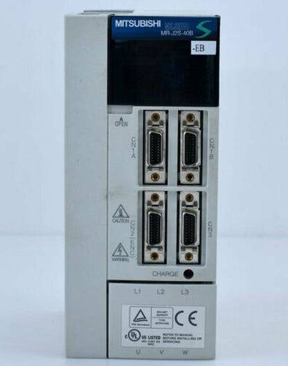 Used Mitsubishi MR-J2S-40B-EB AC Server Tested In Good Condition - MITSUBISHI