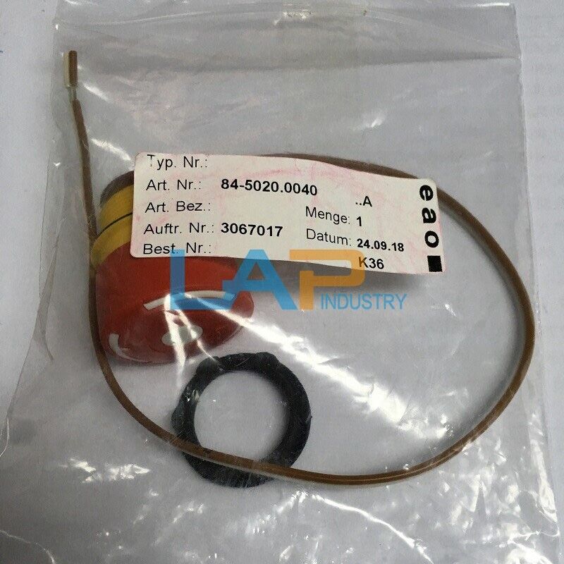 EAO Emergency Stop Button Switch 84-5020.0040 - 1PC - EAO
