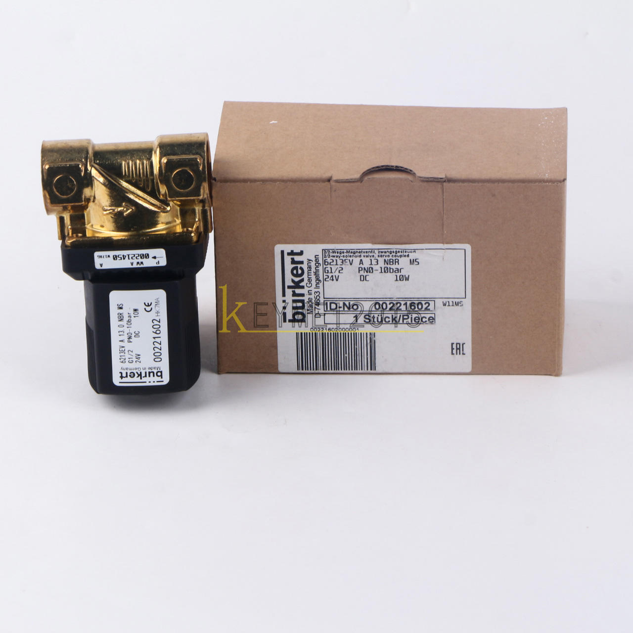 1PC Burkert 6213EV 24V 00221602 Solenoid Valve - BURKERT