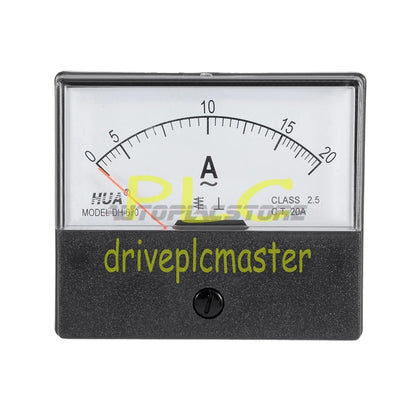 AC 0-20A Analog Panel Ammeter Gauge Ampere Current Meter DH-670