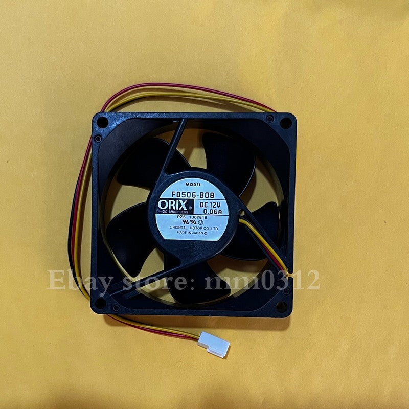 1pcs  ORIX F0506-B08 12V 0.06A 8CM 8025 inverter alarm chassis cooling fan