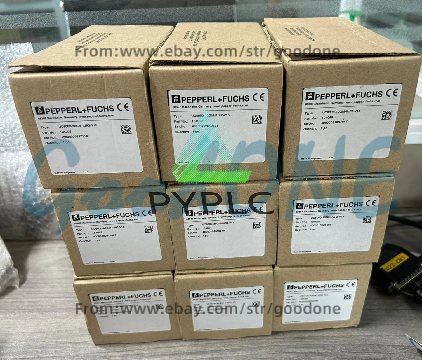 1PC FOR Pepperl +Fuchs UC6000-30GM-IUR2-V15 Ultrasonic Sensor