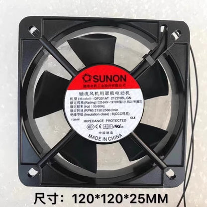 SUNON DP201AT 2122HBT 2122HBL.GN 12025 220V-240V 12CM Cooling Fan