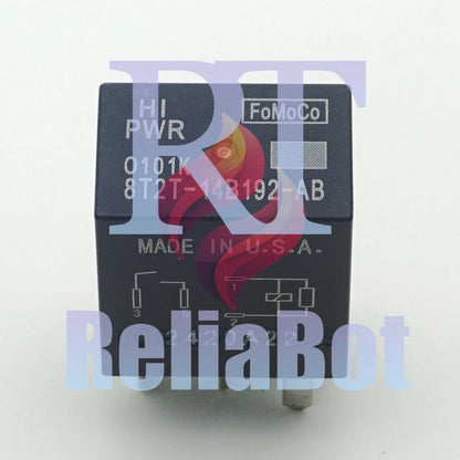 8T2T-14B192-AB 12VDC FoMoCo Automotive Relay 4 Pins x 1PC
