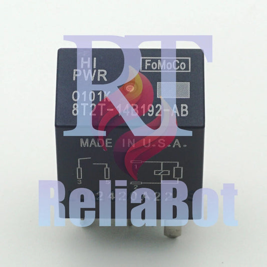 8T2T-14B192-AB 12VDC FoMoCo Automotive Relay 4 Pins x 1PC