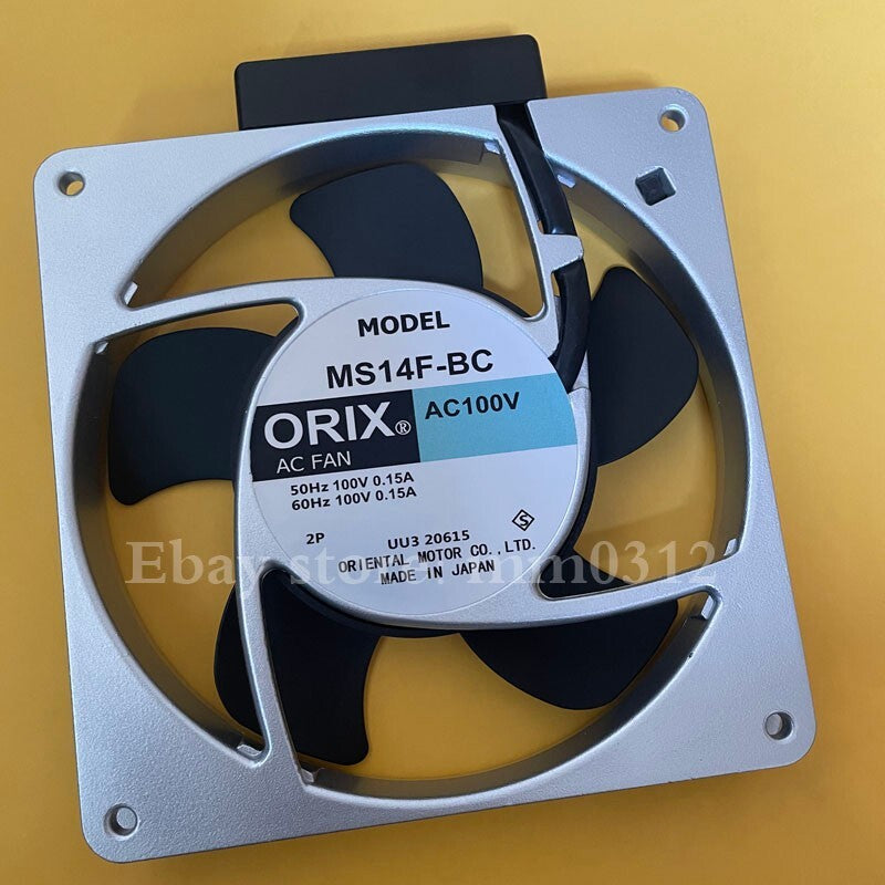 1pcs  ORIX MS14F-BC AC100V 0.15A 14cm axial flow fan