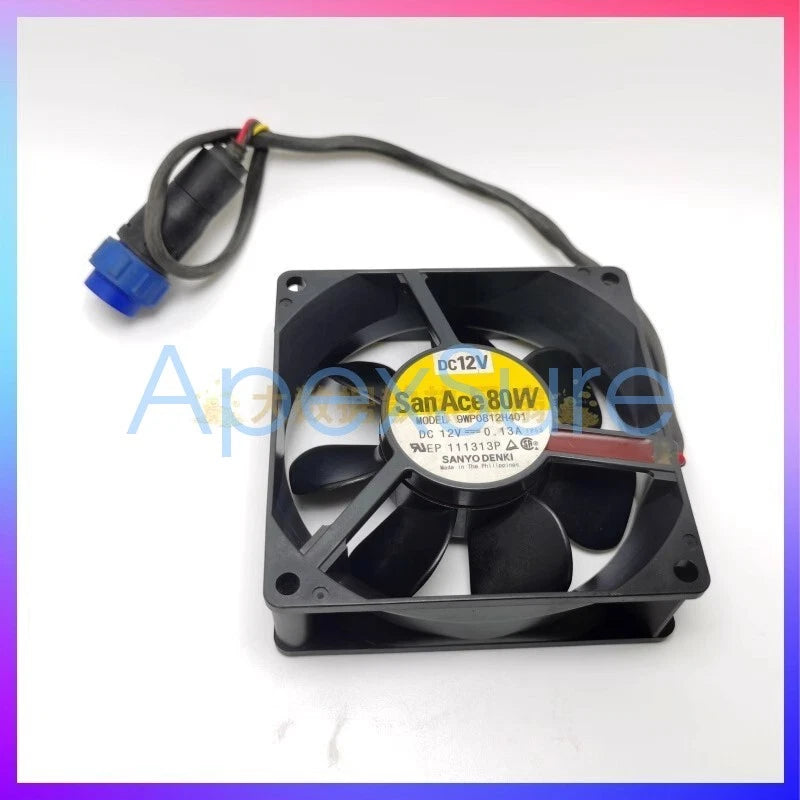 Sanyo 9WP0812H401 8025 DC12V 0.13A 8CM Waterproof Silent Cooling Fan