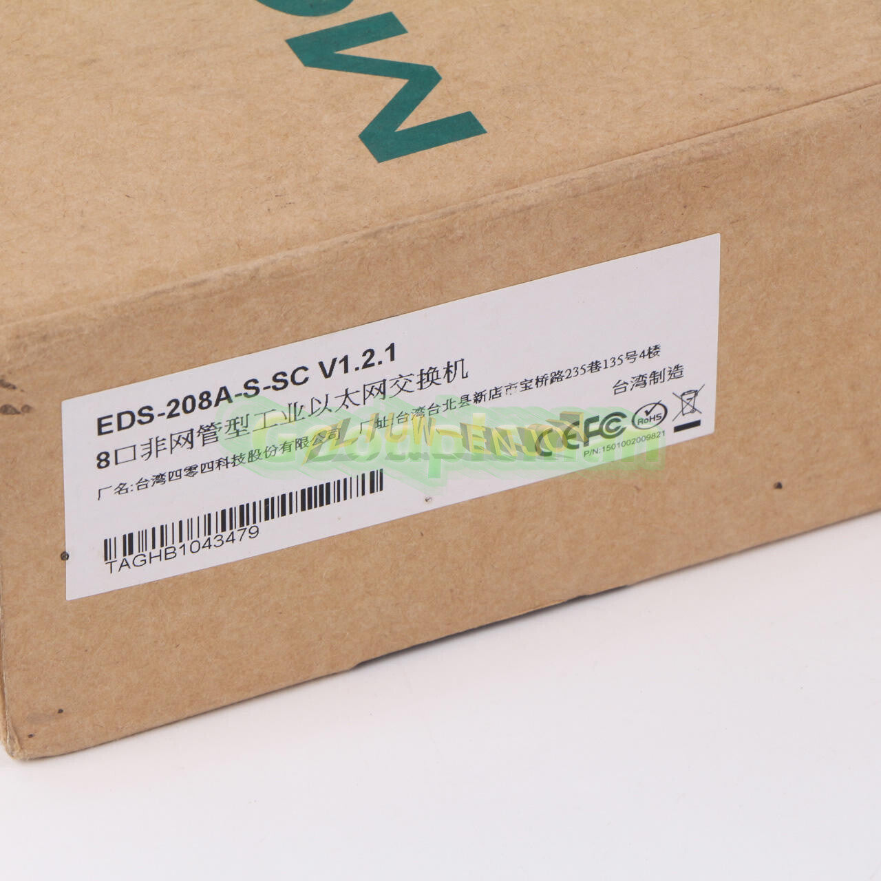 1PCS MOXA EDS-208A-S-SC Industrial Ethernet switch