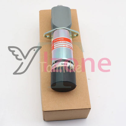 One 129470-67320 1504 12VDC Fuel Shut Off Stop Solenoid Fit for Yanmar Diesel