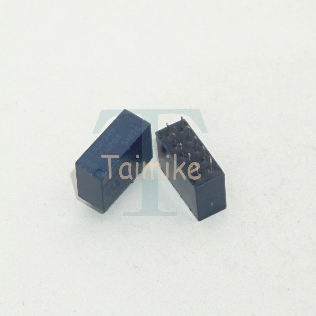 Panasonic TN2-24V SIGNAL RELAY DPDT 1A 10 Pins x 2PCS