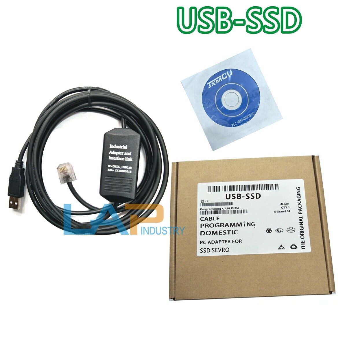 new 1PCS USB-SSD Programming Cable FOR Parker SSD 637f Servo Controller - PARKER