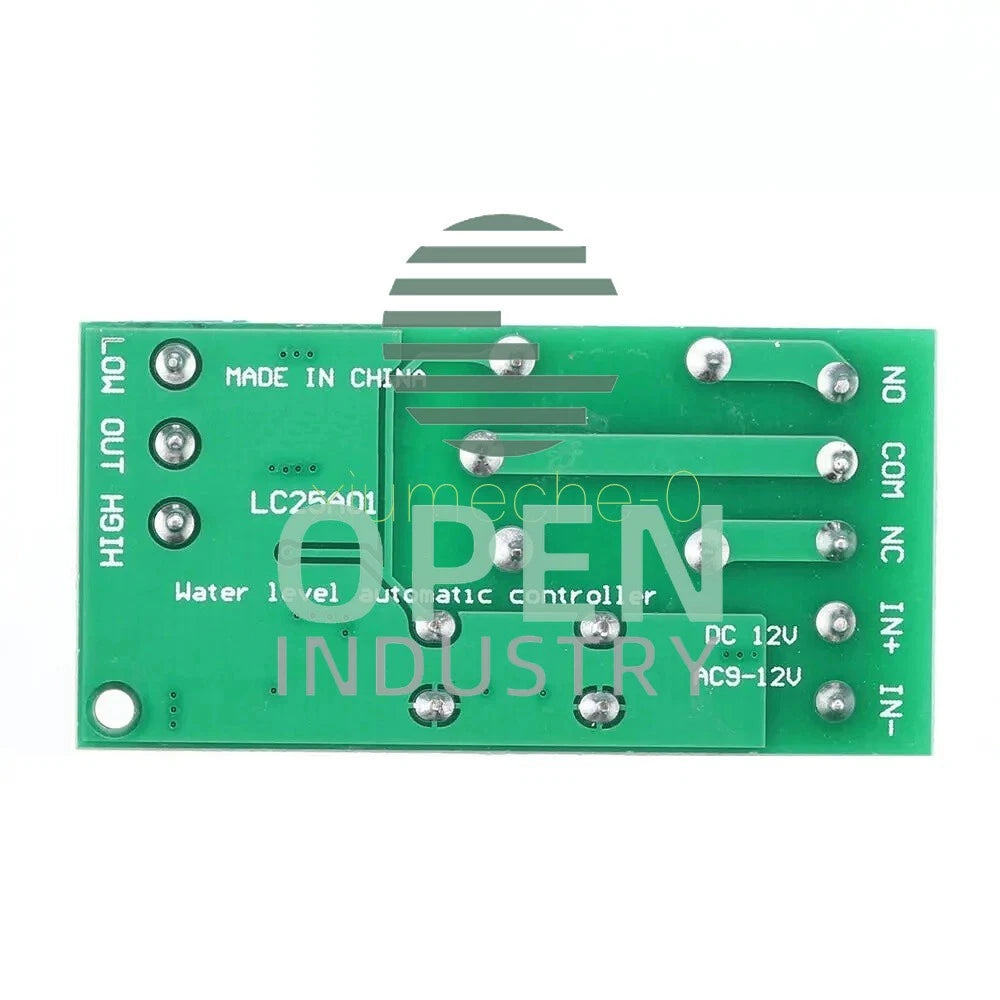 12V Water Level Automatic Controller Liquid Sensor Switch Solenoid Motor Pump M