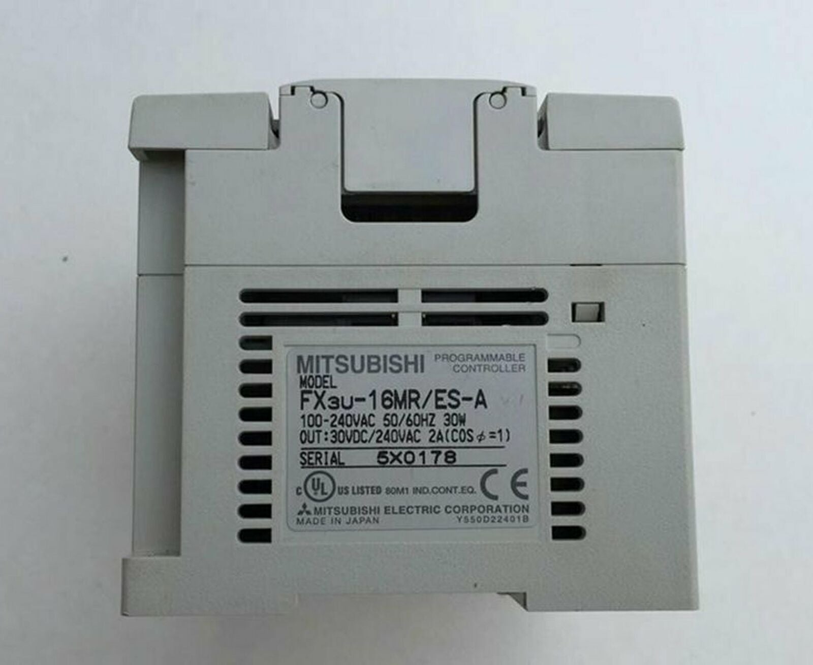 used ONE Mitsubishi FX3U-16MR - MITSUBISHI