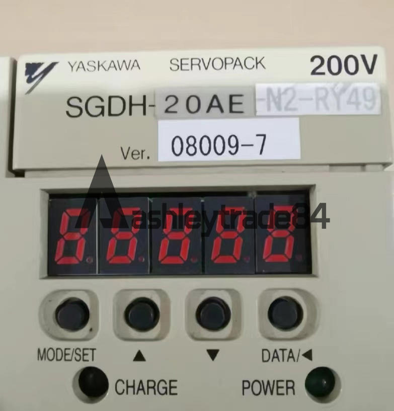 used ONE Yaskawa SGDH-20AE-N2-RY49 servo drive