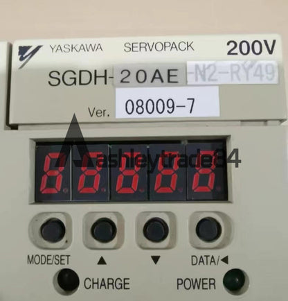 used ONE Yaskawa SGDH-20AE-N2-RY49 servo drive