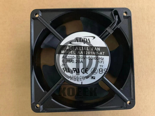 1PC ADDA AA1281HB-AT 110-120V 0.25 0.20A 12CM 12038 120mm axial cooling fan
