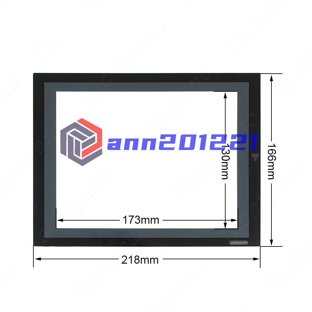 NS8-TV00B-V2 Plastic Cover Touch Screen + Overlay - KOEED