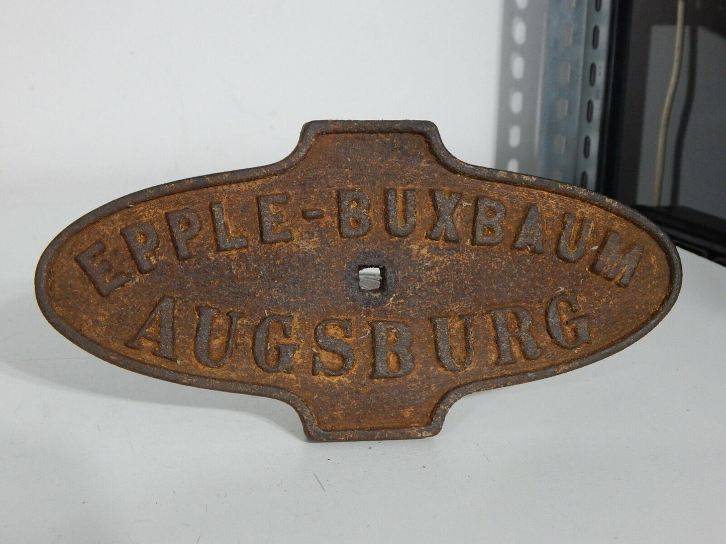 Epple-Buxbaum Augsburg Used Old Sign - EPPLE-BUXBAUM