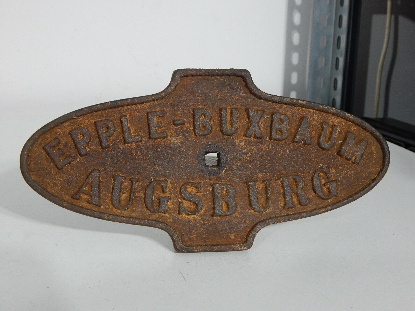 Epple-Buxbaum Augsburg Used Old Sign - EPPLE-BUXBAUM