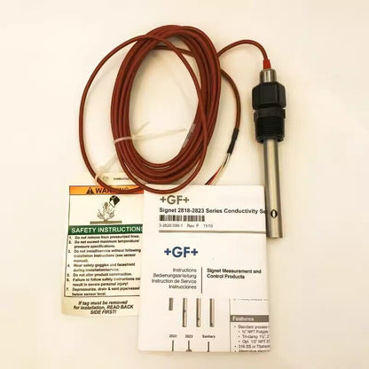 new 1pcs +GF+ Conductivity Sensor 3-2821-1 Resistivity Electrode Probe - SIGMA SENSORS