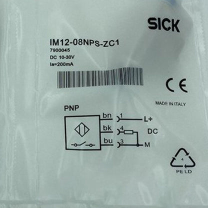 ONE SICK IM12-08NPS-ZC1 Photoelectric Switch - SICK