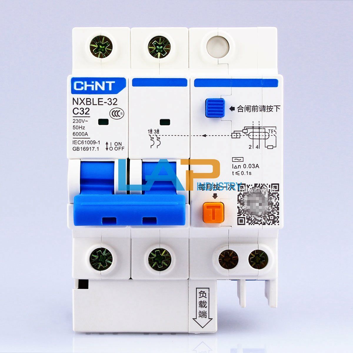 new 1PCS  For CHNT Leakage Protection Circuit Breaker NXBLE-32 2P 32A