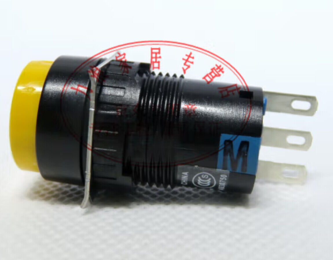 new IDEC AB6M Push Button Switch AB6M-M1YC - IDEK