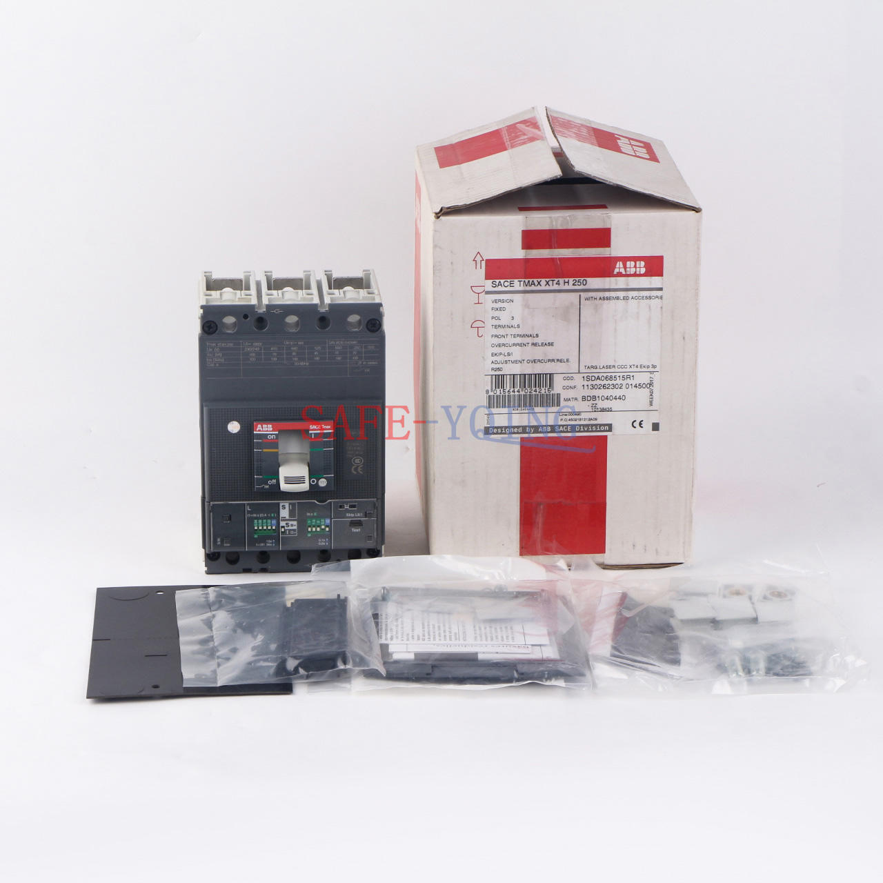 new ONE ABB SACE TMAX XT4H250 3P Electric Circuit Breaker