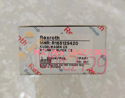 R165129420 1PCS REXROTH R165129420 RUNNER BLOCK BALL BEARING Fast ship