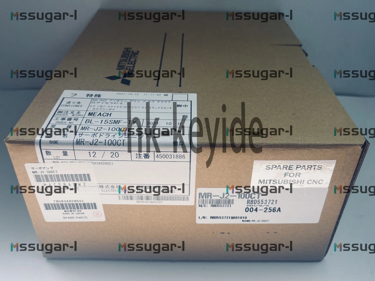 1PCS Mitsubishi MR-J2-100CT Servo Driver MRJ2100CT Fast delivery