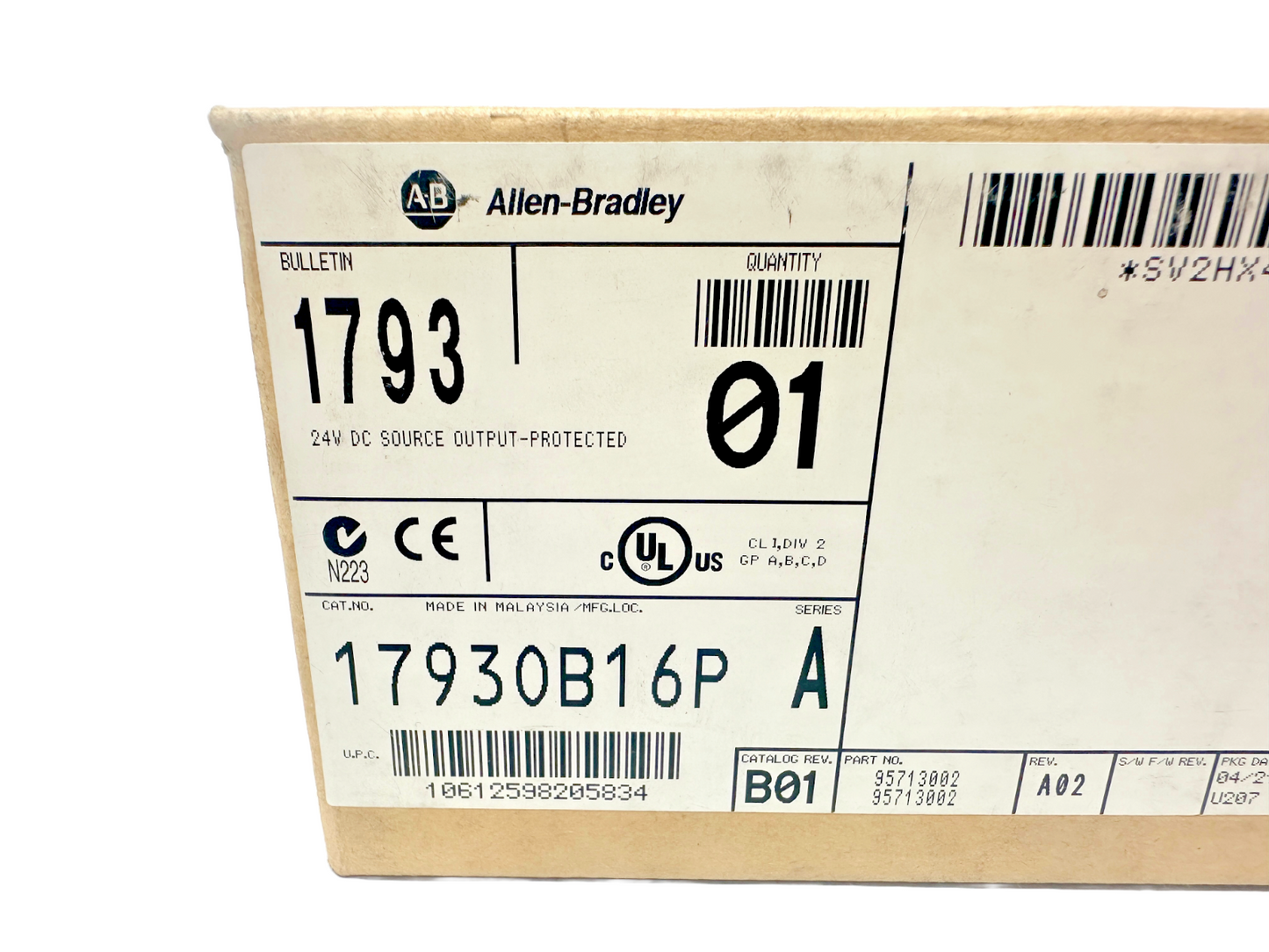 new Allen Bradley 1793-OB16P Flex Integra Digital Output Module - ALLEN BRADLEY