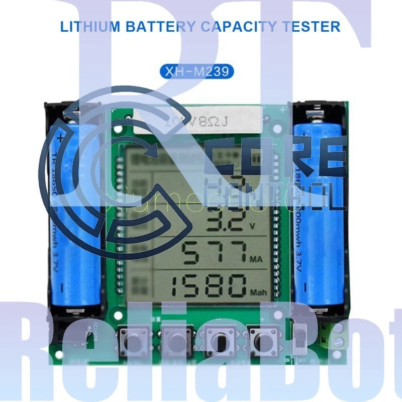 Lithium Battery 18650 Capacity Tester Module Digital Measurement High Precision
