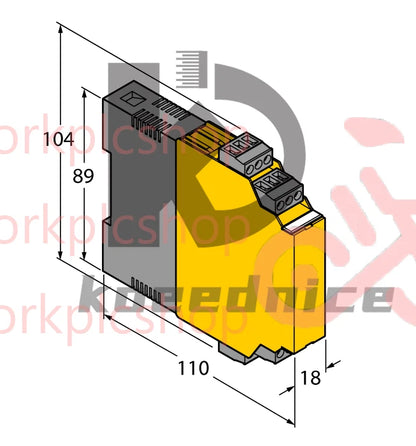 1PCS TURCK IM1-22EX-R 7541231 Isolating switching amplifier