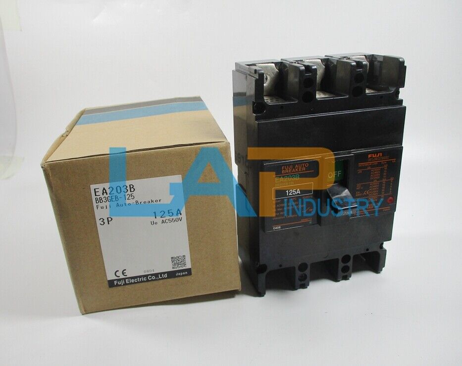 new 1PCS  For Electric EA203B 3P 125A Industrial Automation Auto Circuit Breaker