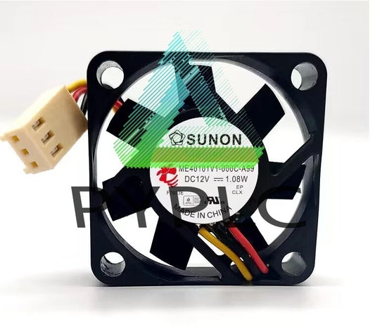 1 PCS SUNON Fan ME40101V1-000C-A99 DC 12V 1.08W 4010 4CM 3 wire cooling fan