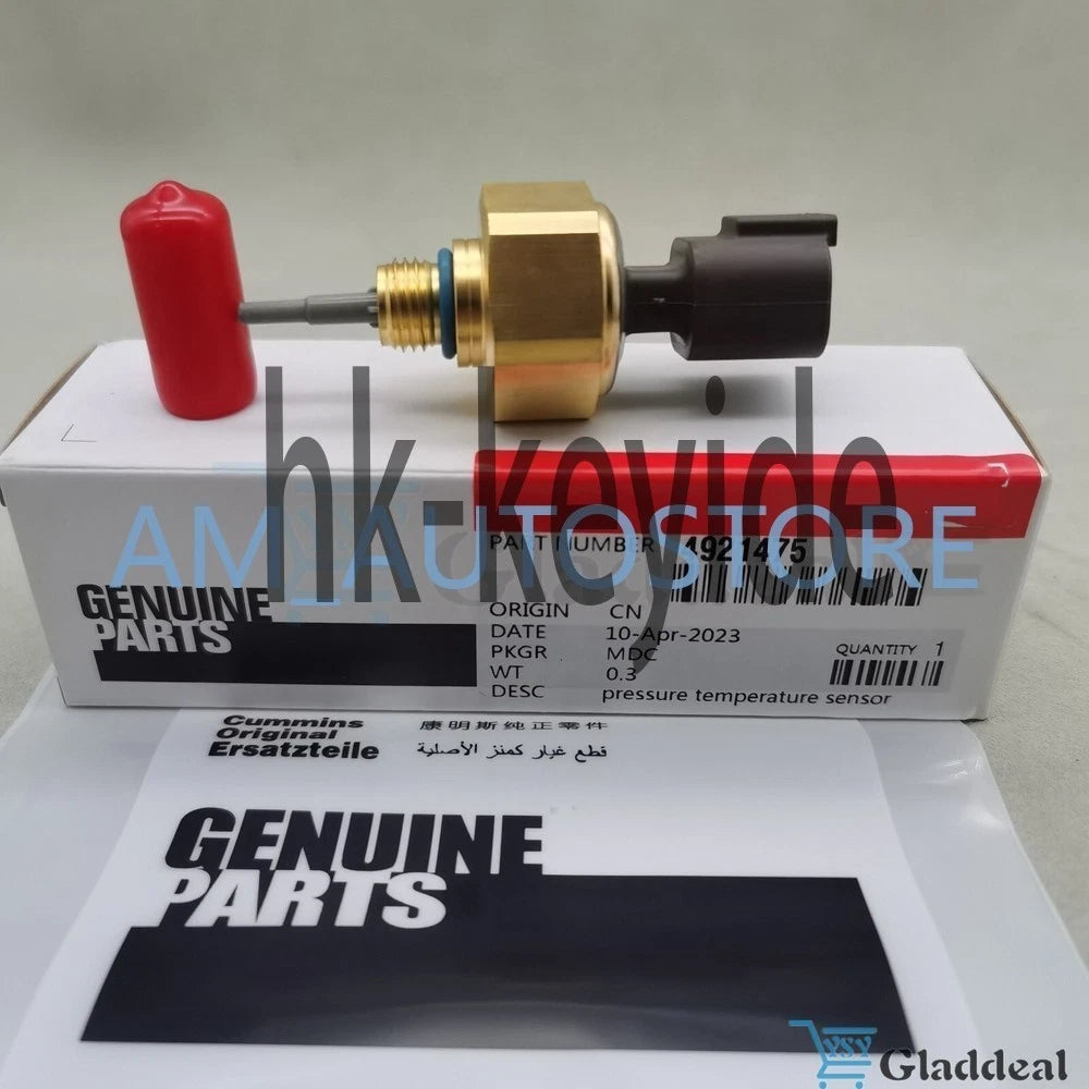 1PCS 4921475 Air Oil Pressure Temperature Sensor for Diesel