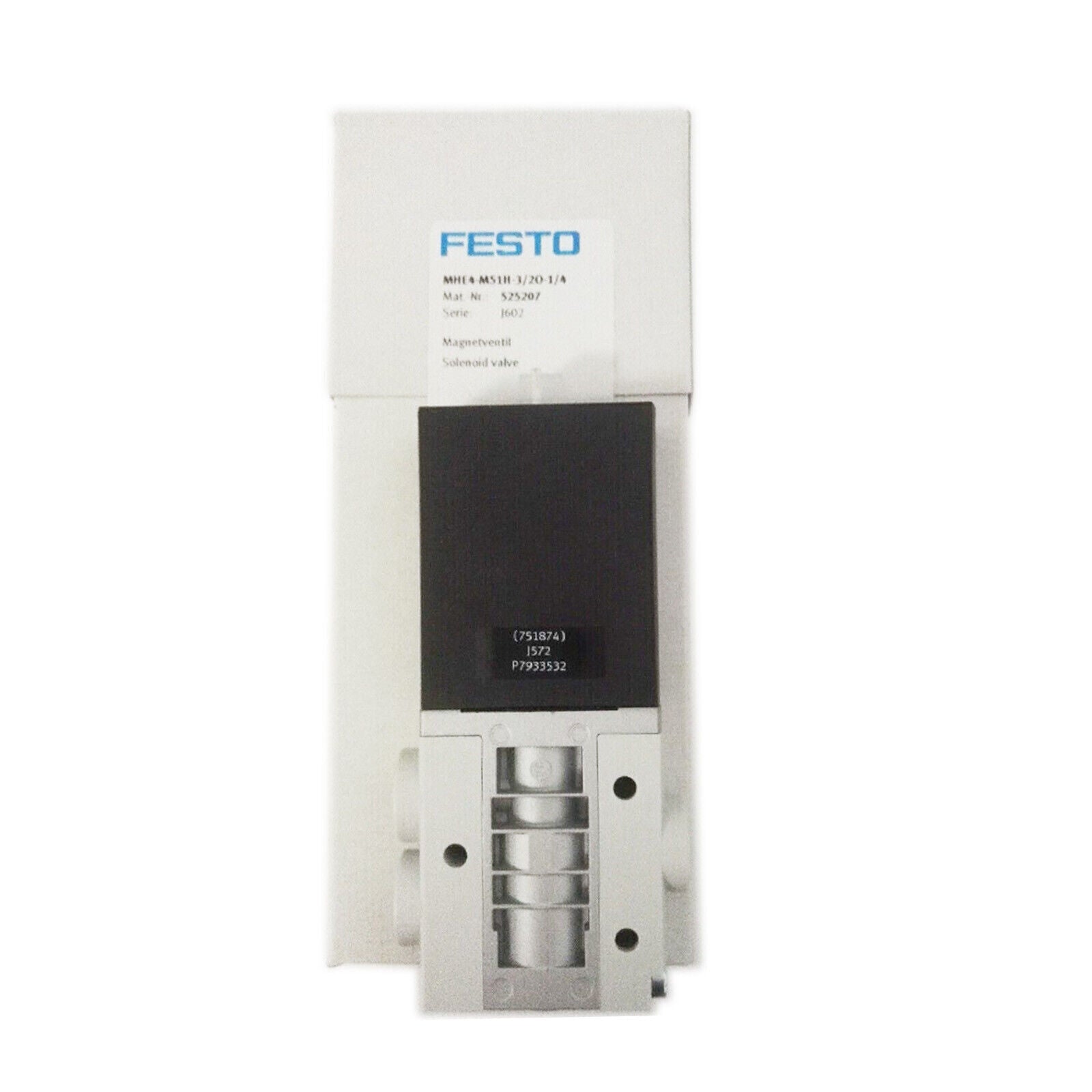 new 1 pcs FESTO MHE4-MS1H-3/2O-1/4 525207 Solenoid valve - FESTO